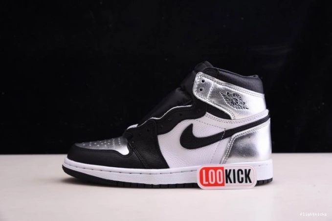 AIR CD0461-001 OG JORDAN HIGH SILVER WMNS 1 TOE 1013